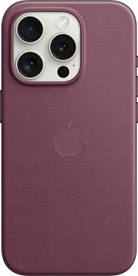 Чехол Apple FineWoven Case with MagSafe для Apple iPhone 15 Pro mulberry (MT4L3ZM/A)