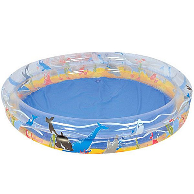 Бассейн надувной Bestway Дельфин 122x20 см