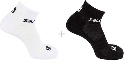 Шкарпетки Salomon EVASION 2-PACK 402770 біло-чорний р.XL