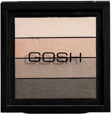 Тіні для повік Gosh Smokey eye shadow Кватро Смоки Айс 02 brown 02 brown 8 г 8 мл