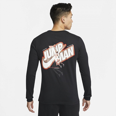 Свитшот Jordan M J JMPMN LS CREW DC9775-010 р. S черный