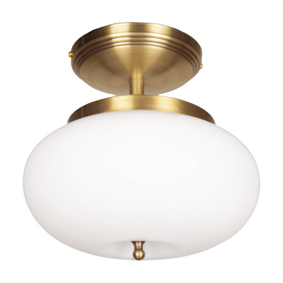 Подвес Фабрика Світла 2x40 Вт G9 античная латунь НСБ 129-2х40-025