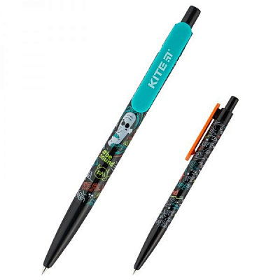 Ручка шариковая KITE автомат, KITE BESOUND, синяя, цвет корпуса в ассортименте 