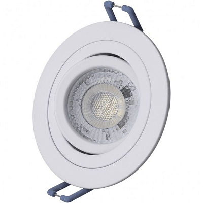 Светильник точечный Hopfen 50 Вт GU5.3 белый ALUM 1701 WH 