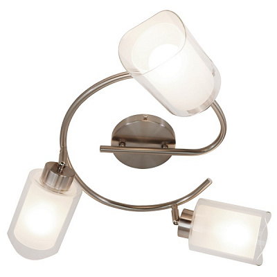 Люстра потолочная Victoria Lighting 3x60 Вт E27 сатин Frida/PL3-S 