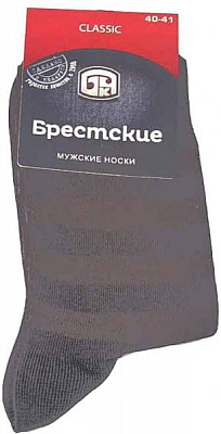 Шкарпетки чоловічі Conte 2125 CLASSIC (середньої довжини) р. 25 р темно-коричневий 1 шт.