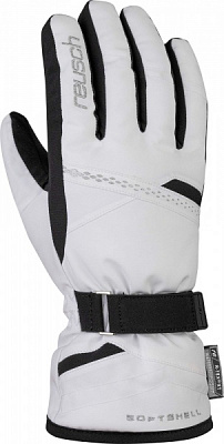 Варежки Reusch Reusch Hannah R-TEX® XT 6031213-1101 р. 7,5 бело-черный
