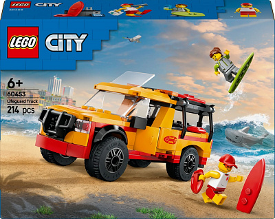 Конструктор LEGO City Пляжный спасательный грузовик 60453