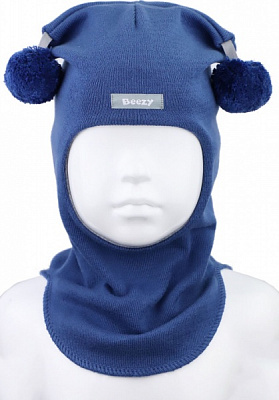 Шапка для хлопчика Beezy Принц р.47-49 синій 1530