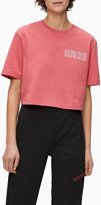 Футболка Calvin Klein Performance CROPPED SHORT SLEEVE T-SHIRT 00GWS0K165-607 XS червоний