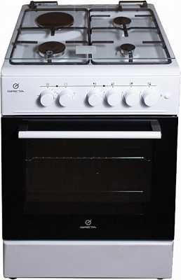 Плита комбинированная Greta KKE 62 LG 13 W