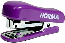 Степлер 10/4 27 мм з дестеплером фіолетовий NORMA