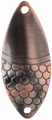 Блесна-колебалка Mikado 27 г ALGA № 3 6.1СМ old copper