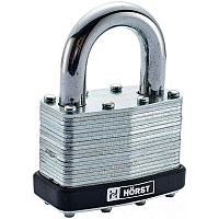 Замок навесной Horst HR-LS-50E открытый (амбарный) 