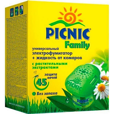 Средство для защиты от комаров Picnic Family 30 мл
