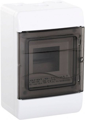 Щиток распределительный 5-модульный  TAREL (NT) 1 ряд IP55 накладной 6661-205