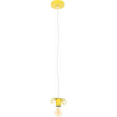Підвіс Accento lighting Bow 1x40 Вт E27 жовтий