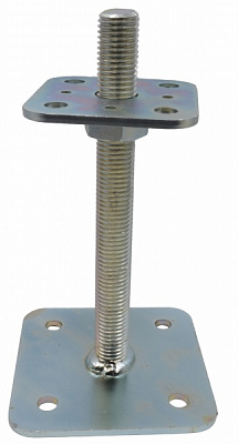 Опора колони гвинтова регульована 110х110/80х80 (М20х200) 1 шт.