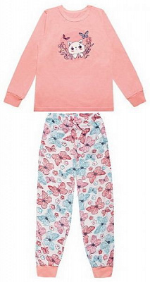 Піжама для дівчаток Габбі PGD-19-11 р.110 персиковий