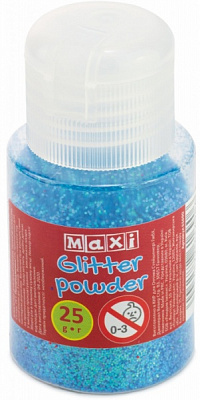 Блестки декоративные неоновый голубой MX61690 1 шт. Maxi