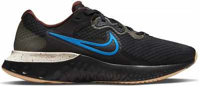 Кроссовки Nike Nike Renew Run 2 CU3504-002 р.US 9 черно-голубой