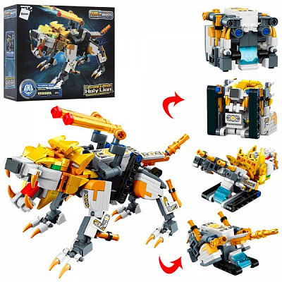 Конструктор Qman Cube of Beasts Лев 41224