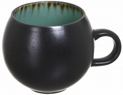 Чашка Glaze Green 460 мл 2 сорт Bella Vita