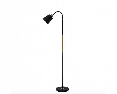 Торшер Berger Торшер 1060-FL-1 Black 1xE27х40W,L21xH150см алюміній/пластик