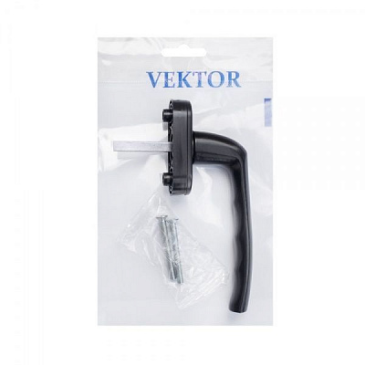 Ручка алюминиевая черная матовая Vektor 