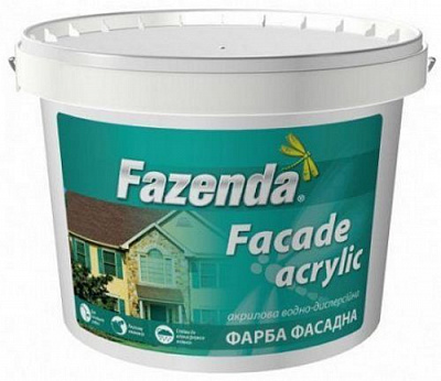 Фарба фасадна акрилова Fazenda 6,3кг