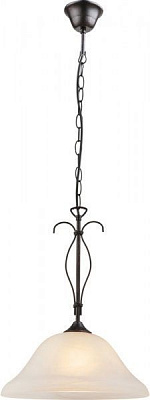 Подвес Globo Aries 1x60 Вт E27 коричневый антик 68410H 