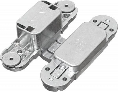 Петля скрытая AGB 49955 E302000334 Eclipse 2.0 109x30мм матовый хром универсальная