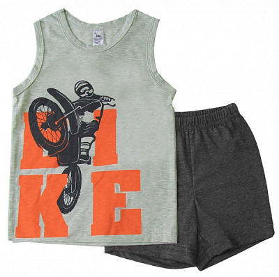 Піжама для хлопчиків Smil р.140 сіро-зелений 104680