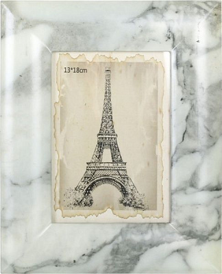 Рамка для фото Мармур 21,5х31,5х1,5 см сірий 13х18 см