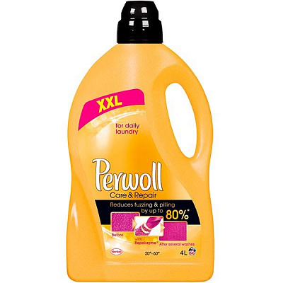 Гель для стирки Perwoll Уход и восстановление 4 л