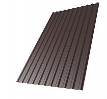 Профнастил глянцевий Tile Ferrogal 1170х2000 RAL 8017