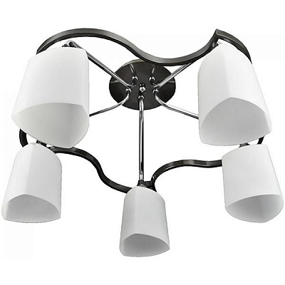 Люстра потолочная Victoria Lighting 5xE27 белый Lana/PL5 
