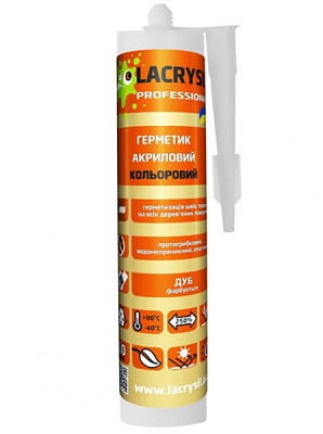 Герметик акриловый Lacrysil дуб 280 мл