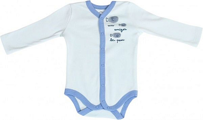 Боді дитяче Sasha р.68 м'ятний 4157/7