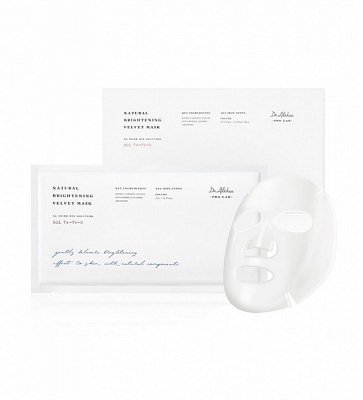 Маска тканевая для лица Dr. Althea Natural Brightening Velvet Mask 27 г