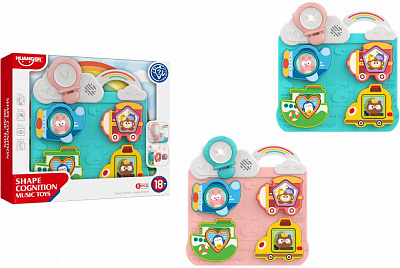 Развивающая игрушка Huanger Формы со свето-звуковым эффектом HE8088