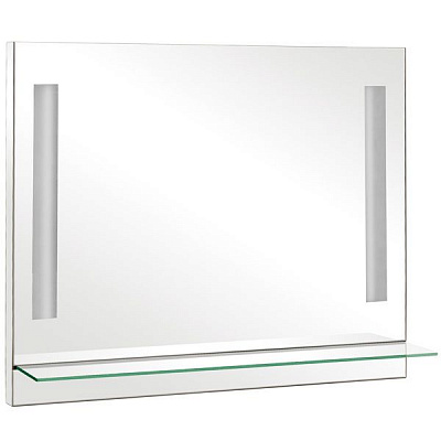 Зеркало Аква-Родос Милано 95 см с полкой