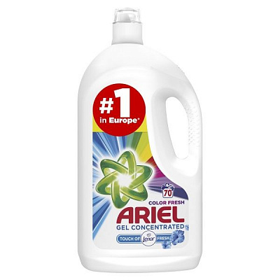 Гель для машинного та ручного прання Ariel Touch Of Lenor Color 3,85 л