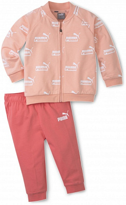 Спортивный костюм Puma Minicats Amplified Jogger 58662526 р. 80 персиковый
