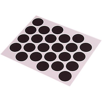 Заглушка на минификс самоклеющаяся 24 шт. черный DC