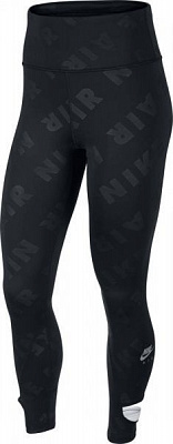 Лосины Nike W NK AIR 7_8 TGHT HR CJ2149-010 M черный