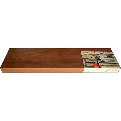 Полка Inteo Орех Аида Табак 800x50x200 мм орех 