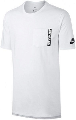 Футболка Nike M NSW TEE DRPTL AV15 PRNT 856469-101 M белый
