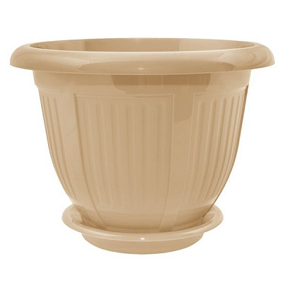 Горшок Волна с подставкой 40x34 см