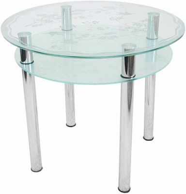 Стол обеденный Maximum Сакура DT K с полкой 